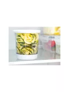 Spirális hegyező zöldség reszelő tárolóval