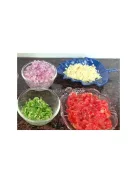 Zöldségaprító hagymaszeletelő nagy méretben