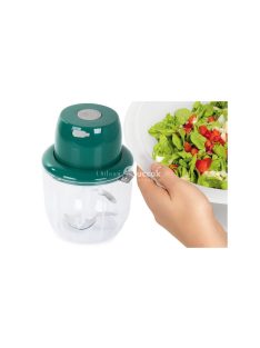   Nagy elektromos hagyma-zöldségaprító - Gyors, hatékony konyhai segítség.