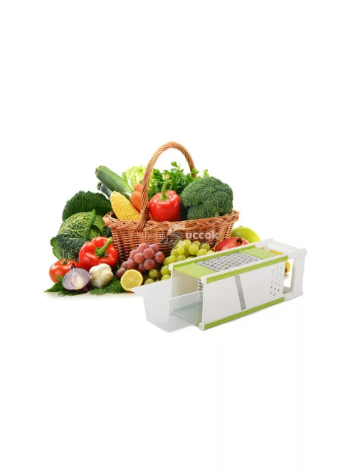 Zöldség szeletelő reszelő tároló - Slicer szeletelő zöldség reszelő tároló - Zöldségvágó reszelő tároló