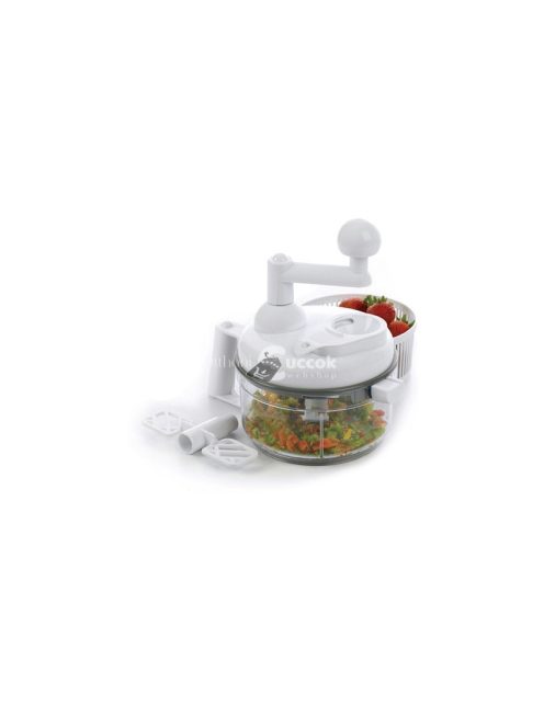 Zöldségaprító keverő kézi aprító salátának