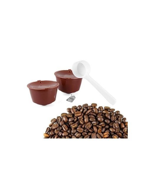 3 db újrafelhasználható Dolce Gusto kávékapszula