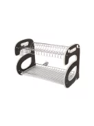 Kétszintes álló mosogatószárító állvány