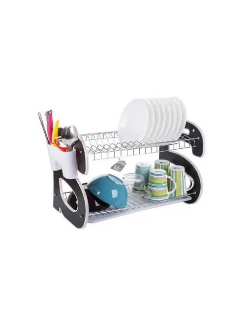 Kétszintes álló mosogatószárító állvány