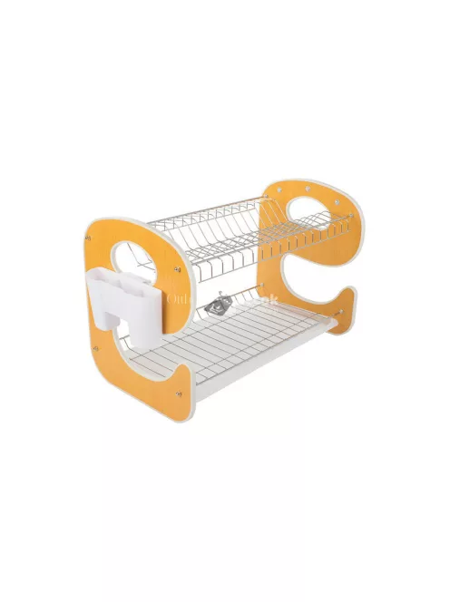 Edénytartó szárító állvány dupla emeletes