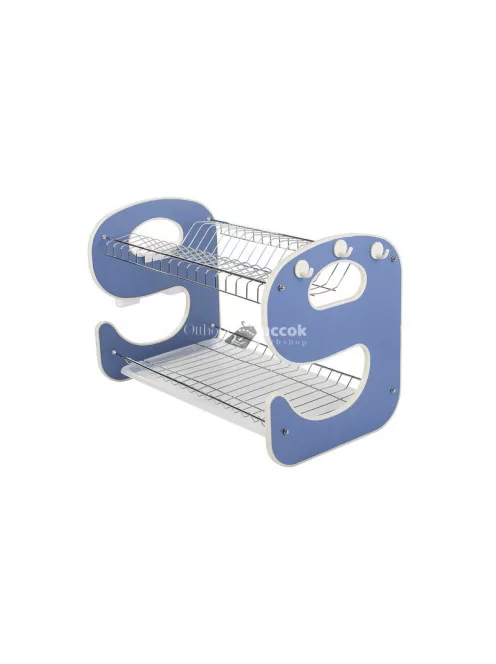 Edénytartó szárító állvány dupla emeletes