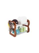 Kétszintes mosogatógép szárító fából