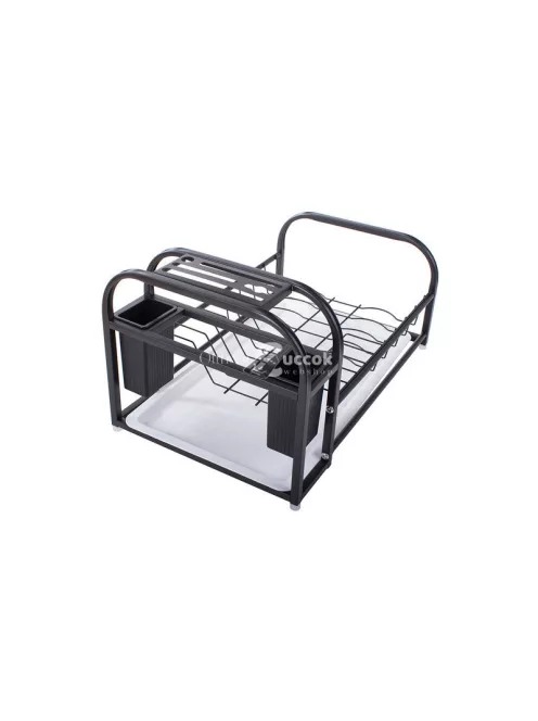 Edény szárító állvánnyal és tálca emelővel