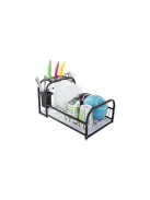 Edény szárító állvánnyal és tálca emelővel