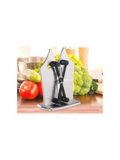 Késélező késmosó ollópengéhez - Konyhai kiegészítő éles pengéhez - Késélező eszköz - Konyhai eszköz - Késélező pengeh