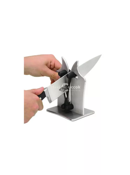 Késélező késmosó ollópengéhez - Konyhai kiegészítő éles pengéhez - Késélező eszköz - Konyhai eszköz - Késélező pengeh