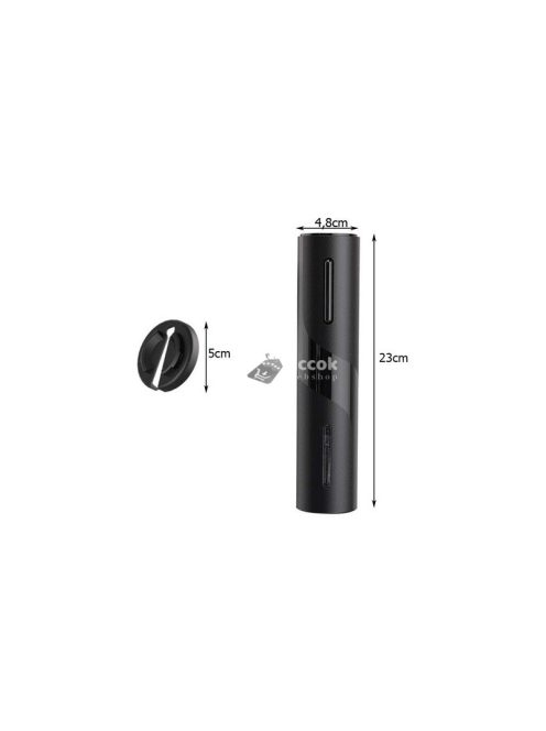 Elektromos dugóhúzó bort nyitó vágó - Borkóstolás, dugóhúzás, ajándék, konyhai eszköz, borászat, borosüveg nyitása