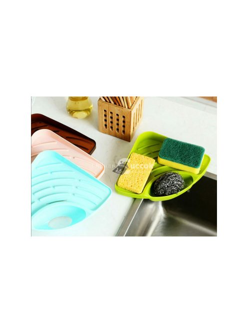 Mosogatószervező polc konyhai sarok szárítóval