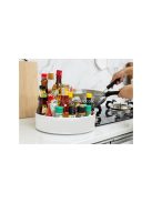 Forgatható konyhai szervező fűszeres tálca