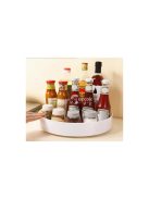 Forgatható konyhai szervező fűszeres tálca