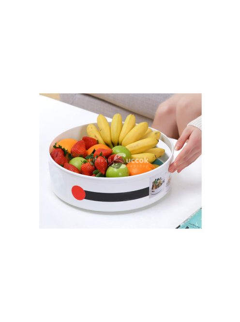 Forgatható konyhai szervező fűszeres tálca