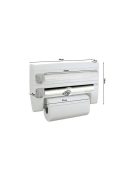 4 az 1-ben konyhai szervező fólia és papír számára