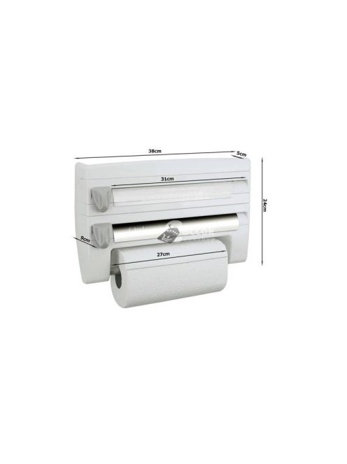 4 az 1-ben konyhai szervező fólia és papír számára