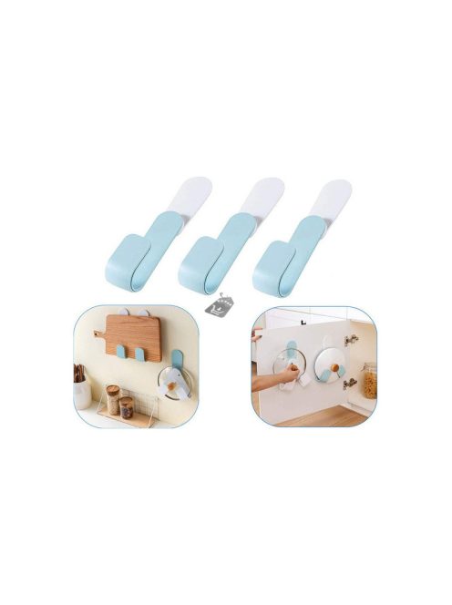 Konyhai függő tároló fedőknek - praktikus konyhai kiegészítő, könnyű rendszerezni a fedőket.