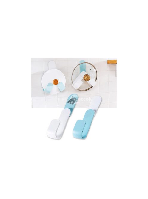 Konyhai függő tároló fedőknek - praktikus konyhai kiegészítő, könnyű rendszerezni a fedőket.