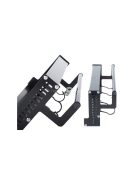 Konyhai falra szerelhető polcos szervező állvány