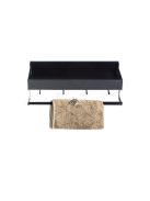 Konyhai falra szerelhető polcos szervező állvány