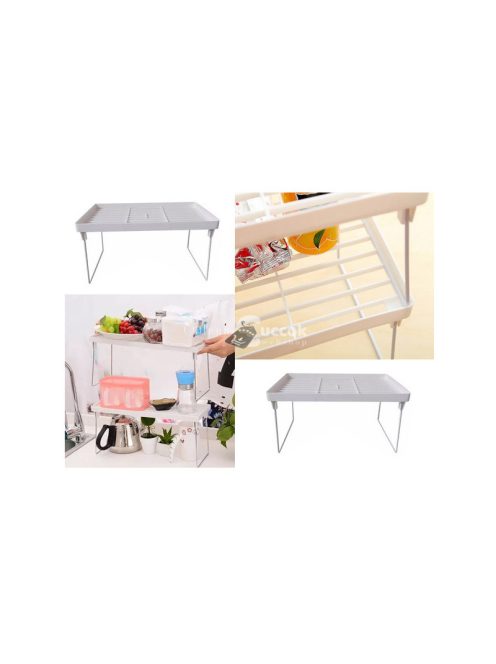 Moduláris polcrendszer csepegtető állvány - praktikus szervezőrendszer a konyhába