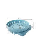 Fürdőszobai forgó polc konyhai szervező