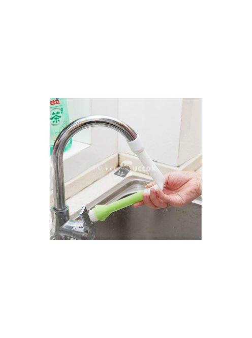 Csaptelep kefével hosszabbító mosogató csapra