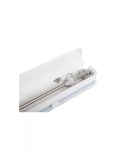 Konyhai fóliatartó vágóval - praktikus konyhai eszköz minden háztartásba.