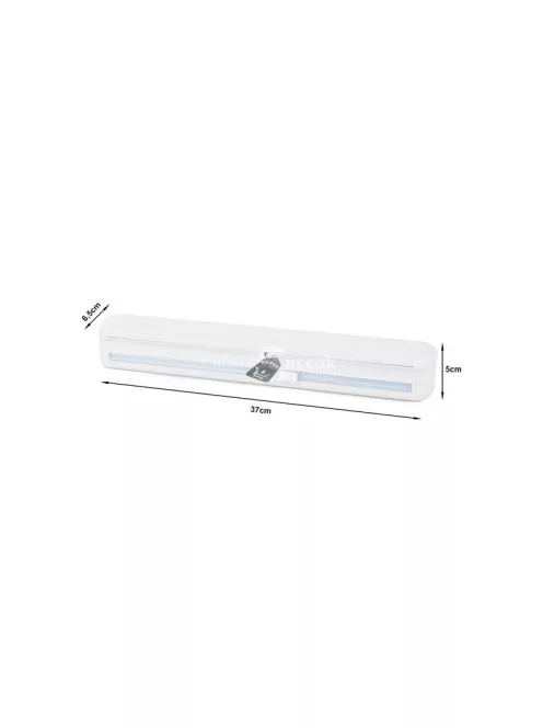 Konyhai fóliatartó vágóval - praktikus konyhai eszköz minden háztartásba.