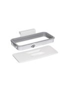 Szemeteskosár felfüggesztő kapoccsal