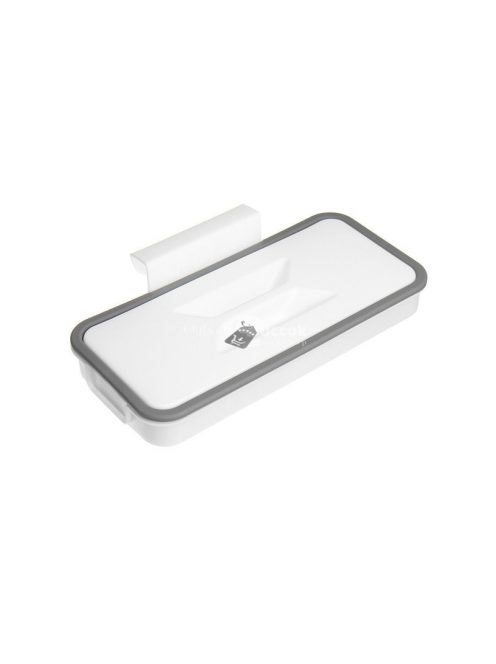 Szemeteskosár felfüggesztő kapoccsal