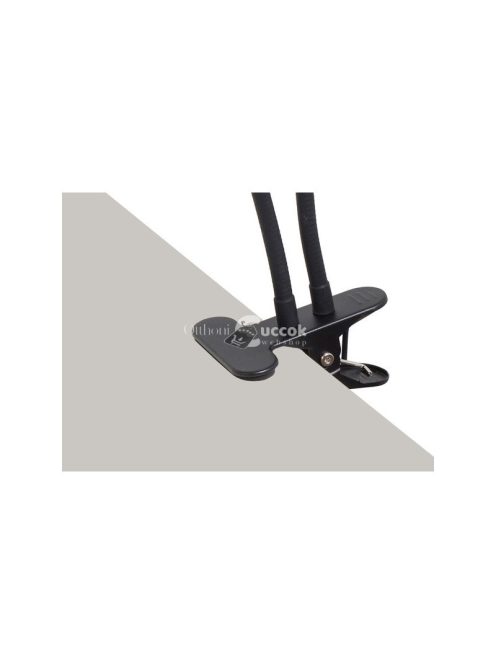 24 LED íróasztali lámpa klipsszel telefon tartóval