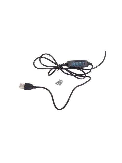 24 LED íróasztali lámpa klipsszel telefon tartóval