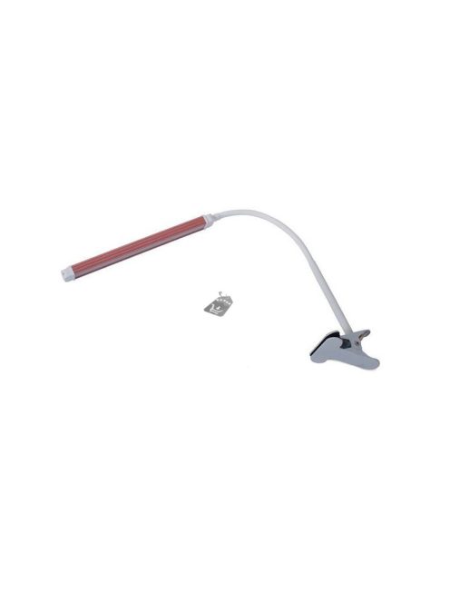 Árnyékolás nélküli íróasztali lámpa sminkcsipesszel