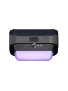 Napelemes kertészeti LED lámpa színes fényű, lépcsőre, teraszra, kerítésre, alkonyatérzékelővel