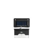 Napelemes lámpa 4 db LED kert lépcső terasz kerítés éjjeli fényérzékelővel