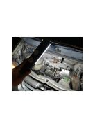 Erős műhely lámpa 48 LED COB USB akasztó mágnesesen tölthető