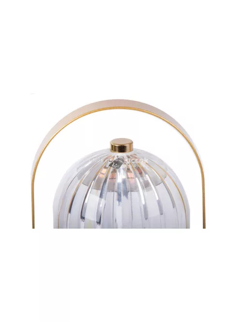Éjjeli lámpa asztal kristály LED lámpa érintős - gyerekszoba, olvasólámpa, éjjeliszekrény - modern design