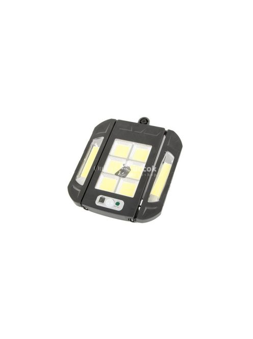 Napenergiával működő LED lámpa mozgásérzékelővel és távirányítóval