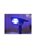 Napelemes kert lámpa vezérelt LED lámpa színekkel