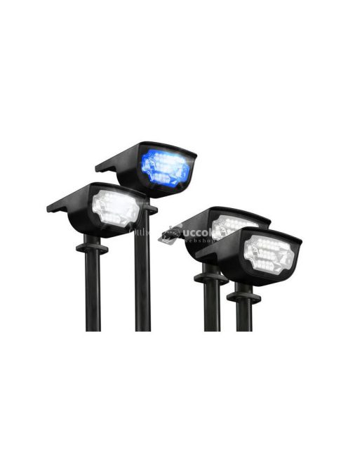 Napelemes kert lámpa vezérelt LED lámpa színekkel