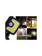 Napenergiás lámpa 100 COB LED-del és alkonyat érzékelővel