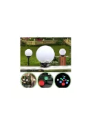 4 db színes RGB napelemes kerti gömb lámpa 10 cm