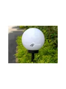 4 db színes RGB napelemes kerti gömb lámpa 10 cm