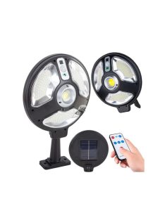   Napenergiával működő lámpa 150 LED-del és alkonyat érzékelővel