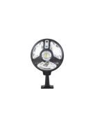 Napenergiával működő lámpa 150 LED-del és alkonyat érzékelővel