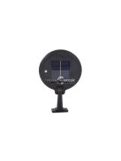 Napenergiával működő lámpa 150 LED-del és alkonyat érzékelővel