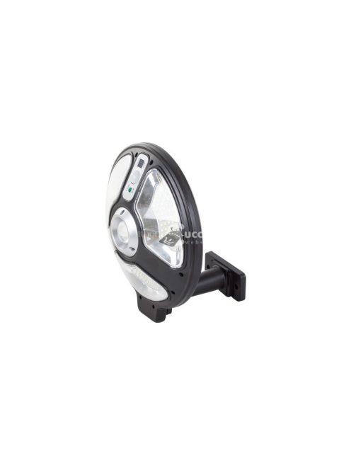 Napenergiával működő lámpa 150 LED-del és alkonyat érzékelővel